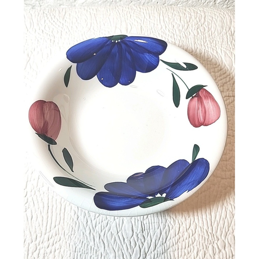 La Primula  Ceramic Bowl Made in Italy. Hand Painted